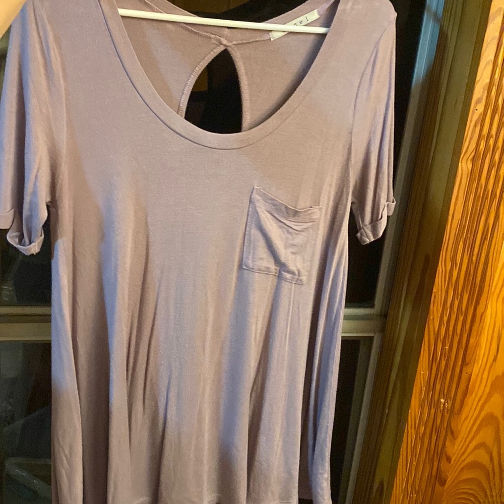 Long soft blouse